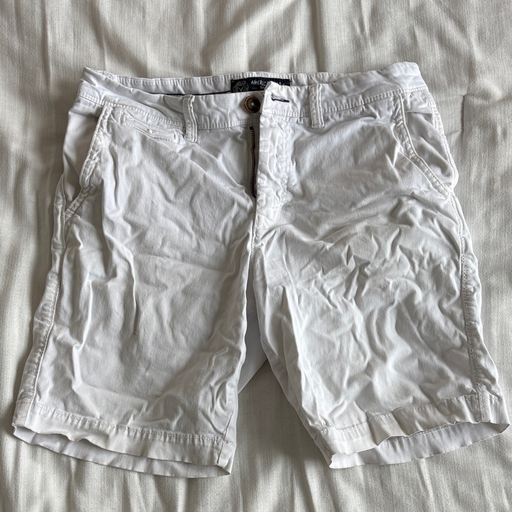 American Eagle Outfitters Men’s Shorts - Cream / Tan